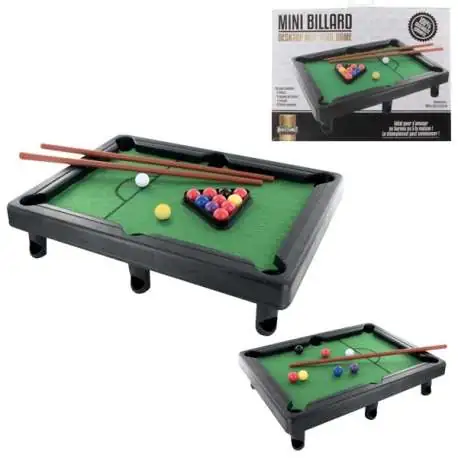 Kit miniature de jeu de billard