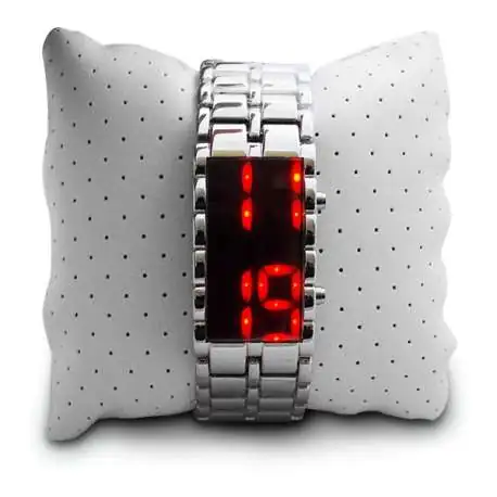 Montre numérique Affichage LED rouge