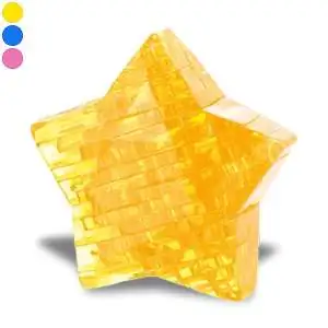 Puzzle 3D effet crystal étoile