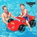 Voiture gonflable Flash McQueen bouée piscine mer