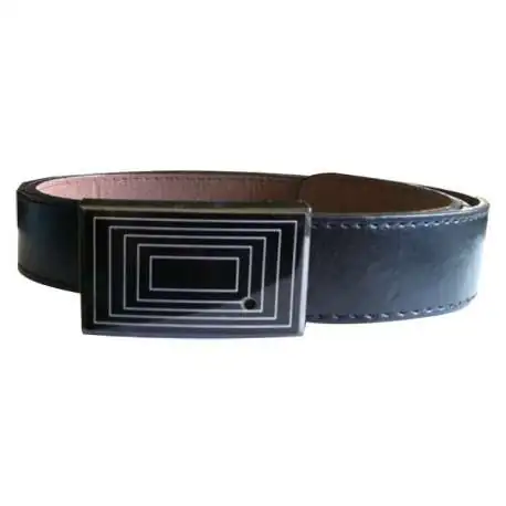 Ceinture cuir noir caméra espion espionne