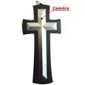 Collier pendentif croix camera espion 4Go