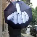 Parapluie FUCK doigt d'honneur
