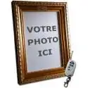 Cadre photo élégant camera espion espionnage