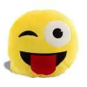 Coussin Smiley clin d'œil oreiller