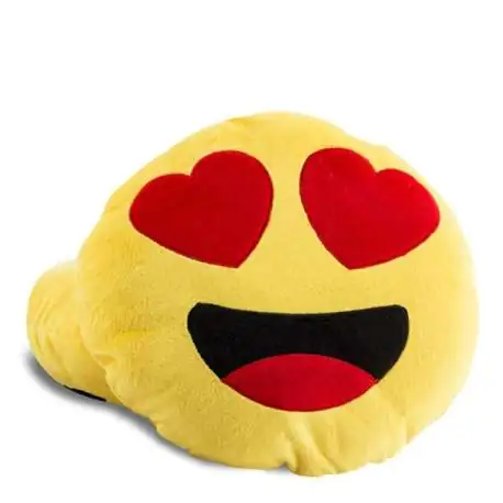 Coussin Smiley amoureux oreiller