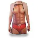 Tablier humoristique pour homme sexy maillot de bain drole marrant