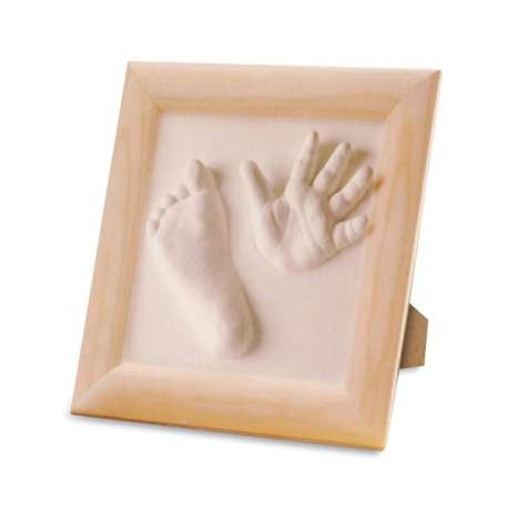 Kit Moulage Empreinte 3d Bebe Avec Cadre Photo Totalcadeau