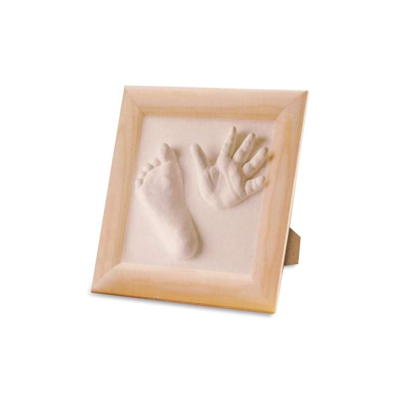 Kit Moulage Empreinte 3d Bebe Avec Cadre Photo Totalcadeau