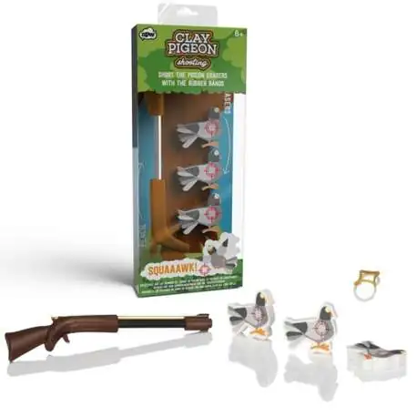 Jeu de tirs de pigeons miniature pour bureau cible - Totalcadeau