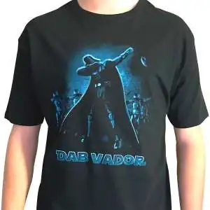 T-Shirt Dab Vador T-Shirt Humoristique Homme dark