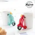 Tasse rétro scooter - Mug scoot vespa pour café et thé