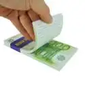 Bloc notes en forme de billets 100 euros avec 80 feuilles