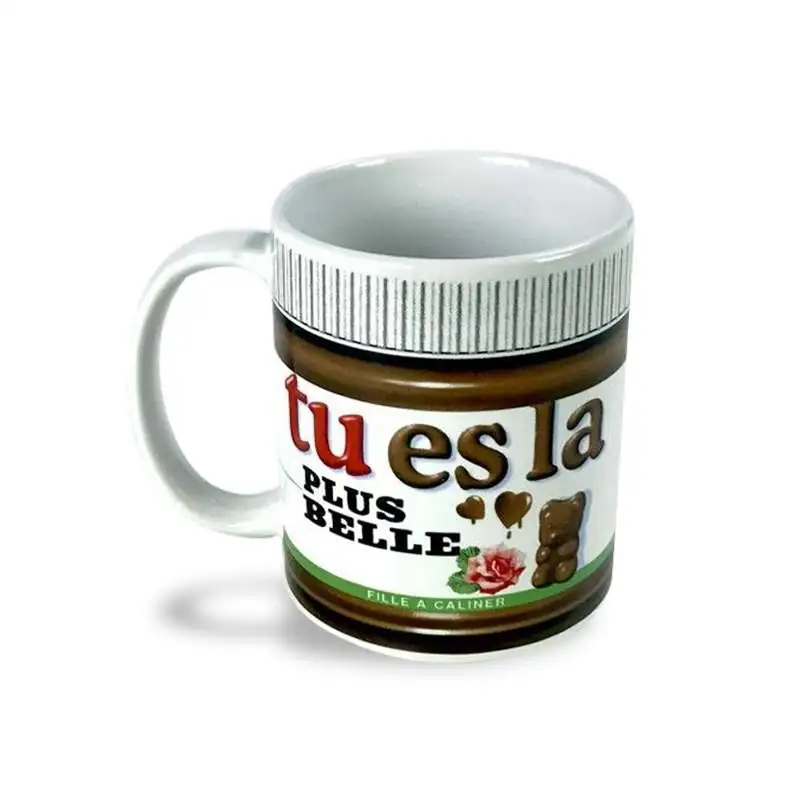 Tasse humoristique tu es la plus belle - Mug parodie - Totalcadeau