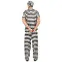 Costume rayures prisonnier deguisement rayé