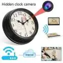 Horloge avec camera espion Full HD 1080P Wifi oiseaux ronde