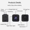 Mini Camera espion Full HD 1080P vision nocturne noire