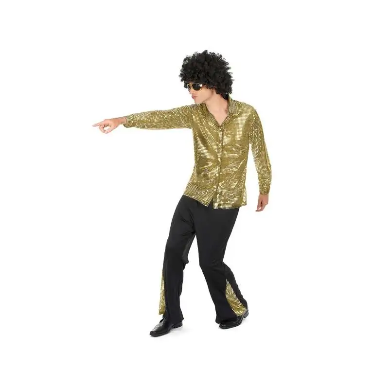 Costume pour homme style disco déguisement paillettes année 80