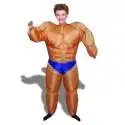 Déguisement bodybuilder gonflable costume homme musclé