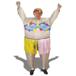Costume hawaïenne gonflable déguisement danseuse