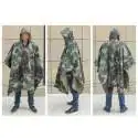 Poncho en polyester imperméable camouflage