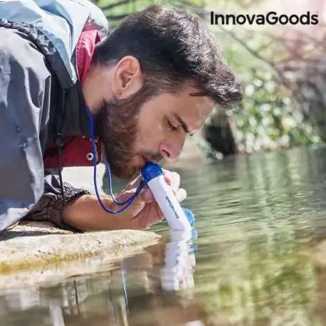 Purificateur d'eau instantané portable Filtration bactéries