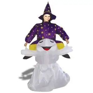 Costume de sorcière gonflable déguisement halloween