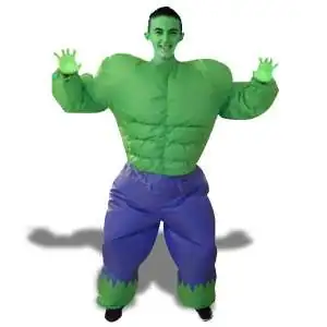 Deguisement Hulk gonflable costume super heros
