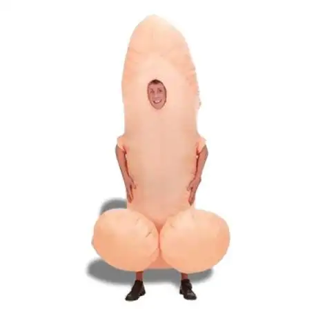 Costume épatant de zizi gonflable déguisment penis