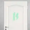 Stickers pour Toilettes homme et femme Fluorescents