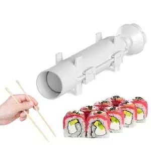 Sushi Hot Parfait Roll DIY Facile Cuisine Rouleau Magique Sushi Maker  Gadget Appareil Moul (Color: White) 