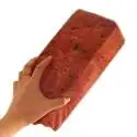 Coussin en forme de brique rouge Oreiller Brique 25 cm Rouge
