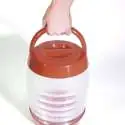 Distributeur de boisson rétractable 5l fontaine à boisson pliable