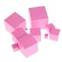 Cubes pour tour de construction taille décroissante jeu montessori