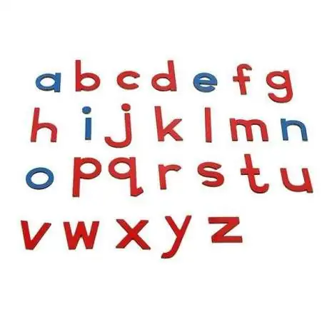Lettres alphabet en bois apprentissage de l'écriture jeu montessori