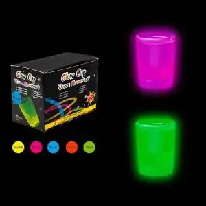 Verres shooters lumineux (2 pièces) Shot LED