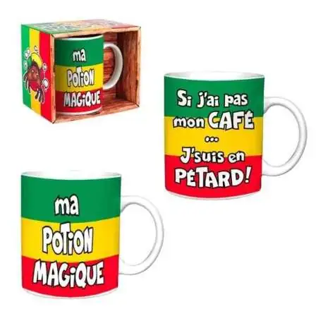 Mugs rasta (2 pièces) Tasses originales