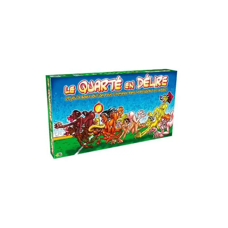 Jeu à boire le quarté du délire jeu alcool petit chevaux - Totalcadeau