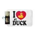 Tapis de douche motif canard I love my duck tapis de bain