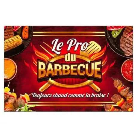 Planche à découper le pro du barbecue