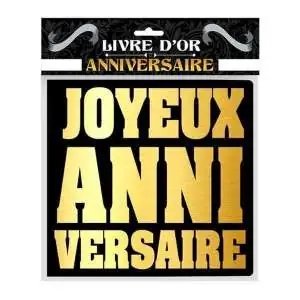 Livre d'or Joyeux anniversaire