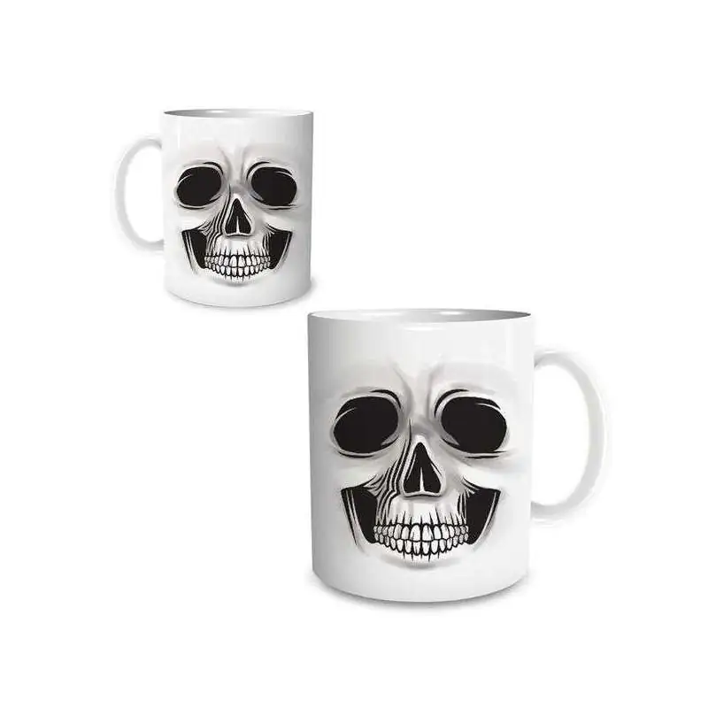 MUG personnalisé Tasse à café - Tête de mort Skull Halloween 1039