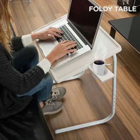 Table pliante ajustable - niveaux en hauteur et inclinable