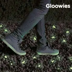 Galets fluorescents gloowies lumineux pierres cailloux
