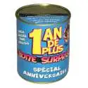 Boite de conserve cadeau surprise sexy 1 an de plus pour homme