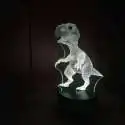 Veilleuse dinausaure T-rex effet 3D lampe changement de couleur