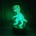 Veilleuse dinausaure T-rex effet 3D lampe changement de couleur