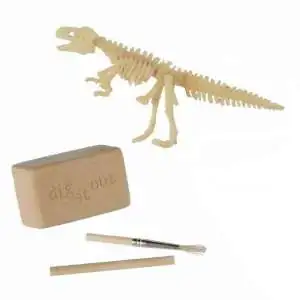 Jeu de fouille archéologique squelette de dinosaure avec accessoire