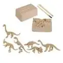 Jeu de fouille archéologique squelette de dinosaure avec accessoire