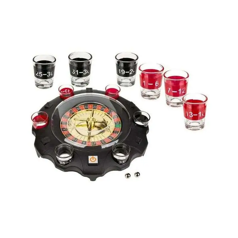 Jeu à boire le menteur et 4 verres shooter - Totalcadeau